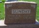 Headstone, Sunday, Charlie W. and Ella M.