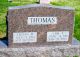 Headstone, Thomas, Lillian M. and Carl E.