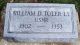 Headstone, Toler, William D., LT