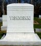 Headstone, Viskniskki Family Plot