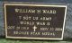 Headstone, Ward, William H.