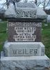 Headstone, Weiler, John and Sophia Sihler