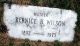 Headstone, Wilson, Bernice B.