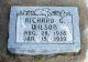 Headstone, Wilson, Richard G.