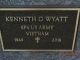 Headstone, Wyatt, Kenneth G.