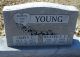 Headstone, Young, James C and Beatrice V.