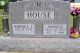 Headstone, House, Barbara L. and Francis