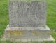 Memorial Headstone, Baldwin, Sarah and Theophilus