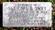 Memorial Headstone, Swift, SGT. Carl B.