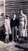 Beatrice Peach (Wilkin) Cailteux with her brother Glenn Jim Wilkin and older sister Mary Ann (Wilkin) Walker Baughman