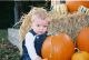 Carson with pumpkins