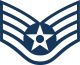 Staff Sergeant (abbreviated as SSGT) (paygrade E-5), United States Air Force