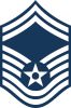 Senior Master Sergeant (abbreviated as SMSGT) (paygrade E-8), United States Air Force 