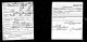 Military Draft Registration Index Card, Clyde Clinton Abbott, World War I
