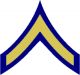 Private First Class (abbreviated as Pfc.), United States Army, Non-Combat Arms