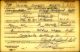 Military Draft Registration Index Card, World War II, Moats, Glenn Everett 