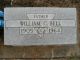 Headstone, Bell, William C.