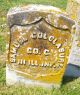 Headstone, Colclasure, Samuel