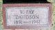 DAVIDSON, W. Fay