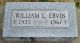 Ervin, William Leonard