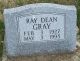 Headstone, Gray, Ray Dean