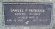 Headstone, Patridge, Samuel P.