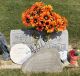 Headstone, White, Mildred P. and Leonard L.