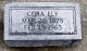 Ely, Cora Elsie (I15688)