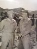 Major General Christian Schilt and his nephew, Dr. Jim Miller in Korea
